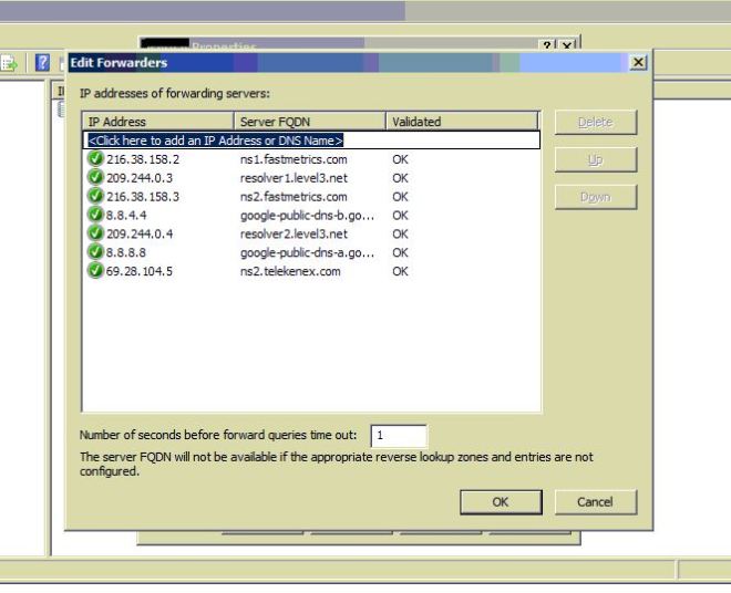 DNS Forwarders John Gamboa